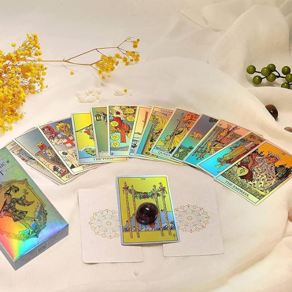 Holografinės Taro kortos (78 kortos)
