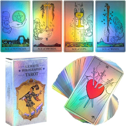 Holografinės Taro kortos (78 kortos)